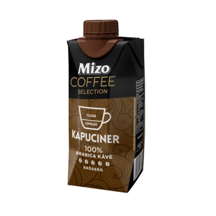 Cafea Kapuciner Mizo, 330 ml, Cafea cu Lapte, Cafea Ambalata, Cafea To Go, Cafea Mizo, Cappuccino Mizo, Cappuccino Cafea, Cafea Ambalata, Cafea UHT, C