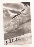 RF66 -Carte Postala- Muntii Bucegi, spre Varful cu Dor, circulata 1964