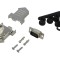 Conector D-Sub 15 pini tată alb