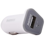 Incarcator auto Remax RCC-101 1xUSB 2,1A alb