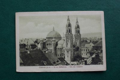 20ADE - Vedere - Carte postala - Sibiu - Catedrala foto