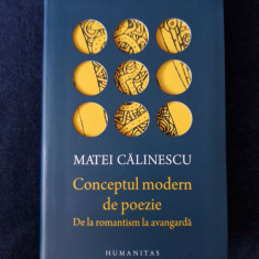 Matei Calinescu – Conceptul modern de poezie. De la romantism la avangarda