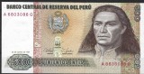 !!! F. RARR : RADAR : PERU - 500 INTIS 1987 - P 134 b - UNC / CEA DIN SCAN / RADAR 6803086