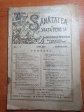 Sanatatea si viata fericita martie 1925 -sanatatea copiilor,femeilor,sociala