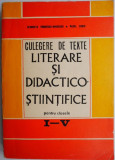Culegere de texte literare si didactico-stiintifice pentru clasele I-V &ndash; Georgeta Prodescu-Mihaescu, Pavel Tugui