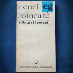 STIINTA SI IPOTEZA - HENRI POINCARE - EG