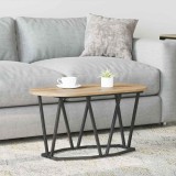 VidaXL Masă de Cafea stejar artizanal 80 x 40 x 40.5 cm