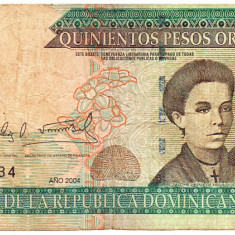 Republica Dominicana 500 Pesos Oro 2004 Seria 1270834