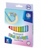 Carioci Astra pastel, 12 culori/set