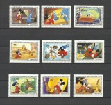 MONGOLIA 1983 DISNEY CHRISTMAS