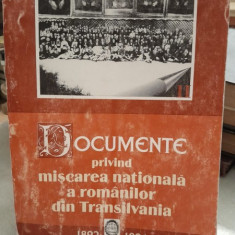 Documente privind miscarea nationala a romanilor din Transilvania 1892-1891 Vol.II