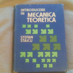 Introducere in mecanica teoretica-Stefan Staicu