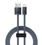 CABLU alimentare si date Baseus Dynamic Series, Fast Charging Data Cable pt. smartphone, USB la Lightning Iphone 2.4A, 1m, braided, gri &quot;CALD000416&quot; (