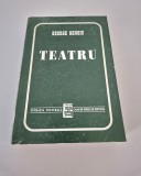 George Genoiu Teatru Carte cu autograf
