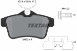 TEXTAR 2492201 Q+ set placute frana,frana disc