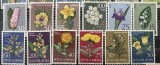 PC197 - Iugoslavia 1963-1965 Flora/ Plante, serie MNH, 12v