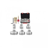 Cumpara ieftin Set 11 piese, 6 carote pentru metal, 4 burghie si imbus TCT