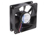 Ventilator axial DC 24VDC 80x80x25mm 33m3/h 17dBA - bilă