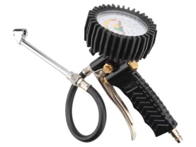 Pistol de umflare roți cu manometru NEO TOOLS 14-716, debit 200l/min, 300mm, &amp;Oslash;63mm foto