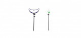 Set suporti lansete feeder, 2 piese, cap fluture si suport u