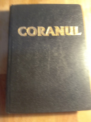 Coranul,traducere s o isopescul,editura era cluj foto