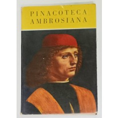 PINACOTECA AMBROSIANA , GUIDE ARTISTIQUE ILLUSTRE , 1967 , PREZINTA URME DE UZURA SI SUBLINIERI