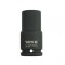 Cheie tubulara hexagonala adanca de impact Yato YT-1124, 24 mm, 3/4&quot;, Cr-Mo