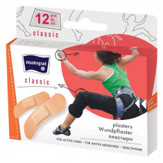 Plasturi Classic, 12 bucati, Matopat