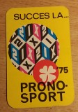 C9 14 - 1975 - Calendare de buzunar - reclama prono - sport