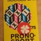 C9 14 - 1975 - Calendare de buzunar - reclama prono - sport