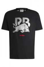 Visa Cash App RB tricou de bărbați Hugo Logo black F1 team 2024 - L