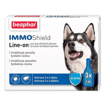 BEAPHAR IMMO SHIELD C&amp;Acirc;INE &amp;bdquo;M&amp;ldquo; 3 x 3ml foto