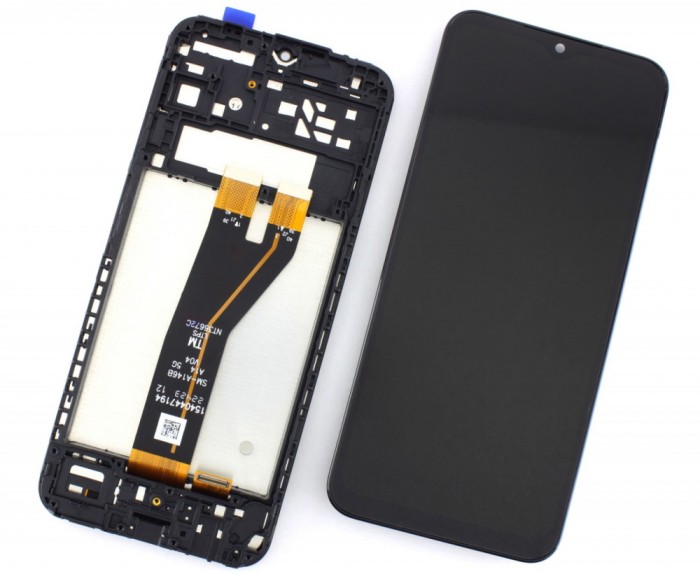 Display ecran cu Touchscreen si Rama pentru Samsung A14 5G, A146B, SM-A146B, OEM, Negru