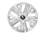 Cumpara ieftin Set 4 Capace Roti Peugeot, model Raven Gray, R16
