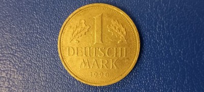 Moneda 1 Mark Deutscheland 1990 foto