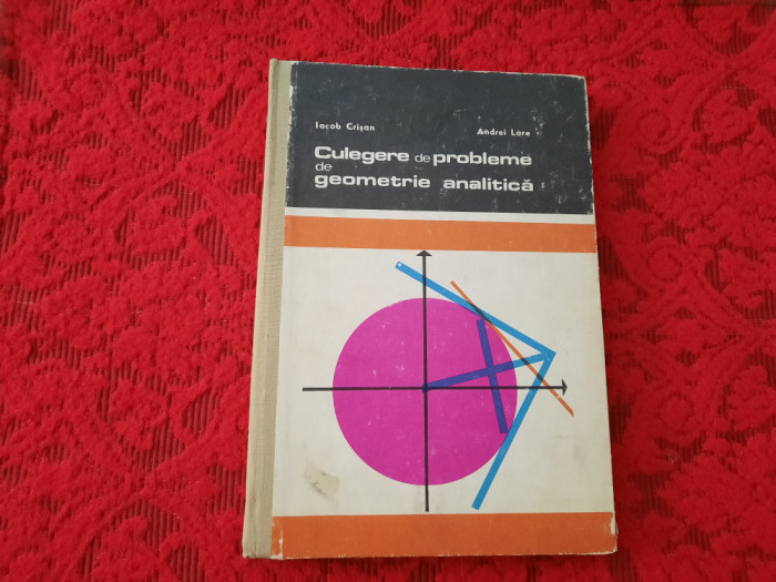Culegere de probleme de geometrie analitica Iacob Crisan,Andrei Lare RF14/4