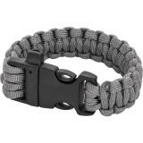 Bratara Tactica Paracord Fastex Gri Element Airsoft