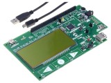 Kit Microchip PIC24 cu cablu USB și placă prototip