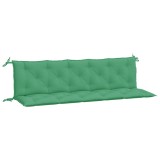 Cumpara ieftin Perne banca de gradina 2buc., verde,180x50x7cm, tesatura oxford
