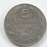 Chile 5 centavo 1938