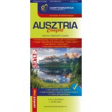 Ausztria Comfort laminalt terkep 1:575000 |