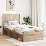 vidaXL Tăblie cap Stejar Sonoma Lemn prelucrat 889757