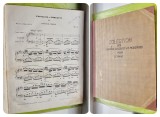 H51-Colectia partituri pian lucrari clasice si moderne anii 1900, marimi: 31/ 25 cm, cca 185 pagini.