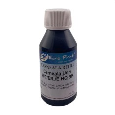 Cerneala compatibila universala DYE, Black, flacon 100 ml foto