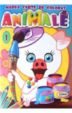 Marea carte de colorat: Animale vol.1