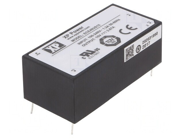 Convertor AC/DC 40W 15V ECE40US15