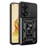 Husa Oppo Reno8 T protectie camera Techsuit CamShield Series, negru