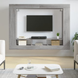 Comodă TV, gri sonoma, 152x22x113 cm, lemn prelucrat, vidaXL