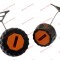 Set buson benzina + ulei compatibil drujba compatibile Stihl (model portocaliu)
