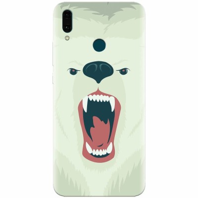 Husa silicon pentru Huawei Y9 2019, Fierce Polar Bear Winter foto